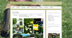 Desktop Screenshot of ferme-de-croasmen.com